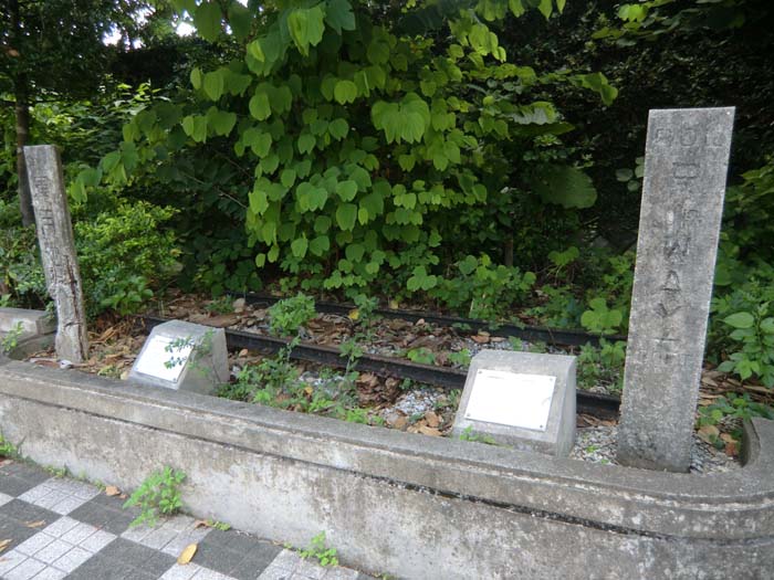 出土したレール